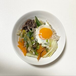 野菜とシンプルすき焼き